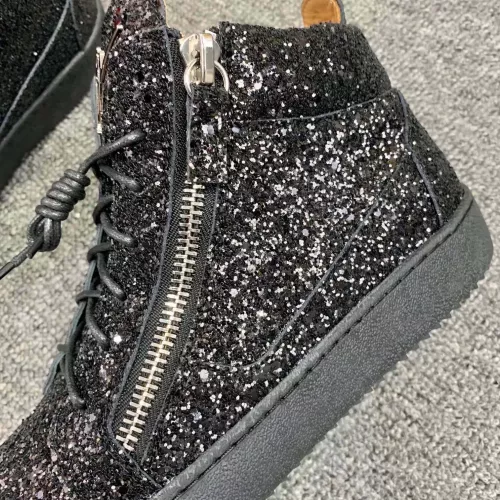 Replica Giuseppe Zanotti High Tops Shoes For Women #1368337 $98.00 USD for Wholesale