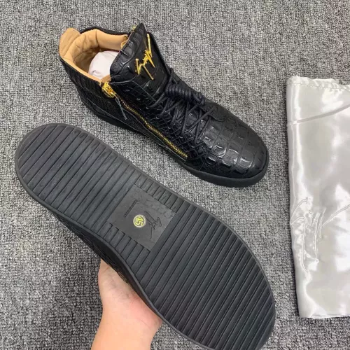 Replica Giuseppe Zanotti High Tops Shoes For Women #1368345 $102.00 USD for Wholesale