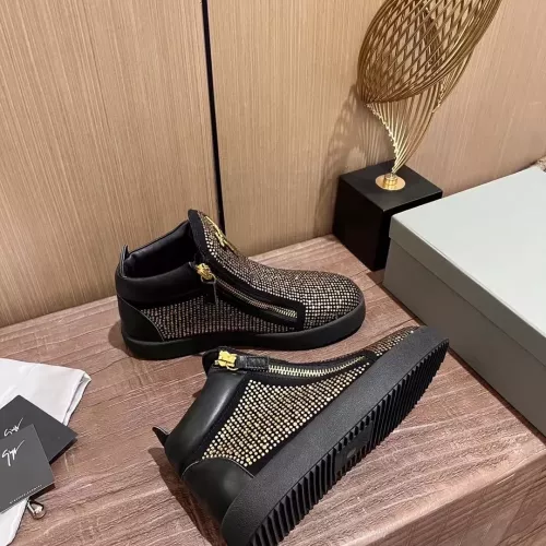 Replica Giuseppe Zanotti High Tops Shoes For Women #1368349 $105.00 USD for Wholesale