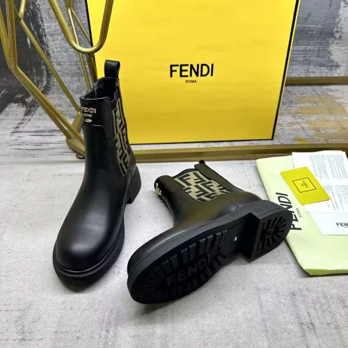 Replica Fendi Fashion Boots For Women #1368505 $105.00 USD for Wholesale