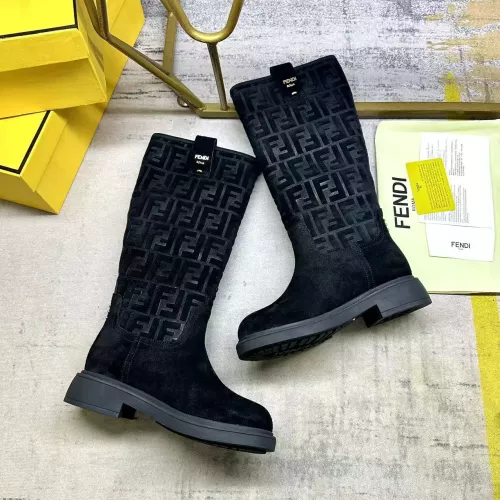 Replica Fendi Fashion Boots For Women #1368507 $125.00 USD for Wholesale