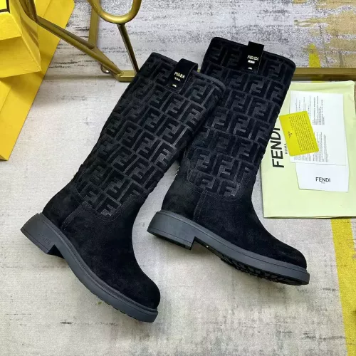 Replica Fendi Fashion Boots For Women #1368507 $125.00 USD for Wholesale