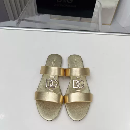 Replica Dolce & Gabbana D&G Slippers For Women #1368517 $85.00 USD for Wholesale