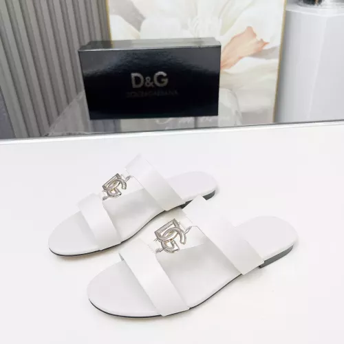 Dolce &amp; Gabbana D&amp;G Slippers For Women #1368518 $85.00 USD, Wholesale Replica Dolce &amp; Gabbana D&amp;G Slippers