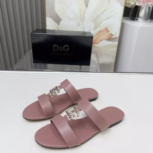 Dolce &amp; Gabbana D&amp;G Slippers For Women #1368525 $85.00 USD, Wholesale Replica Dolce &amp; Gabbana D&amp;G Slippers