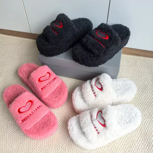 Replica Balenciaga Slippers For Women #1368550 $85.00 USD for Wholesale