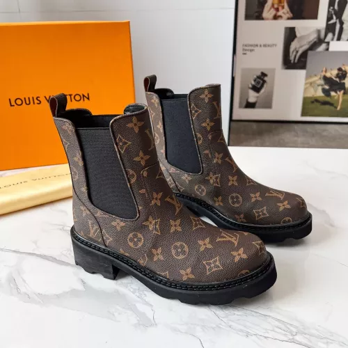 Louis Vuitton Boots For Women #1368561 $102.00 USD, Wholesale Replica Louis Vuitton Boots