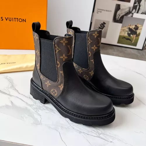 Louis Vuitton Boots For Women #1368562 $102.00 USD, Wholesale Replica Louis Vuitton Boots
