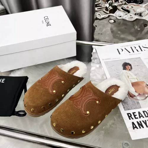Celine Slippers For Women #1368591 $96.00 USD, Wholesale Replica Celine Slippers