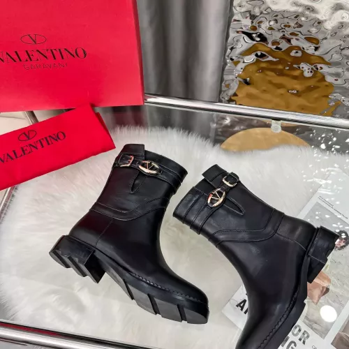 Replica Valentino Boots For Women #1368601 $115.00 USD for Wholesale