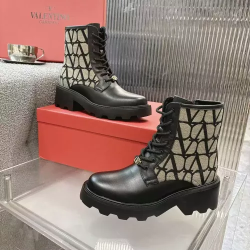 Replica Valentino Boots For Women #1368606 $115.00 USD for Wholesale