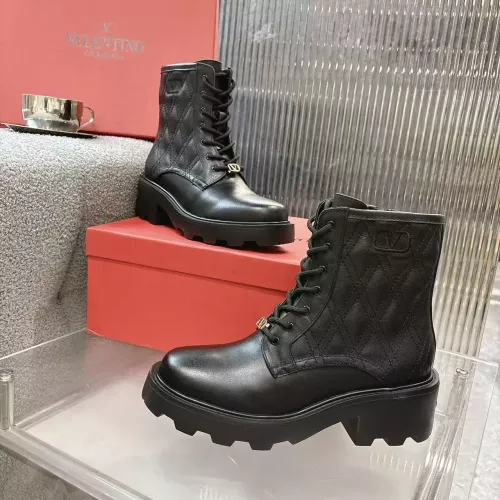 Replica Valentino Boots For Women #1368607 $115.00 USD for Wholesale