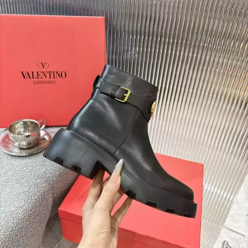 Replica Valentino Boots For Women #1368608 $115.00 USD for Wholesale