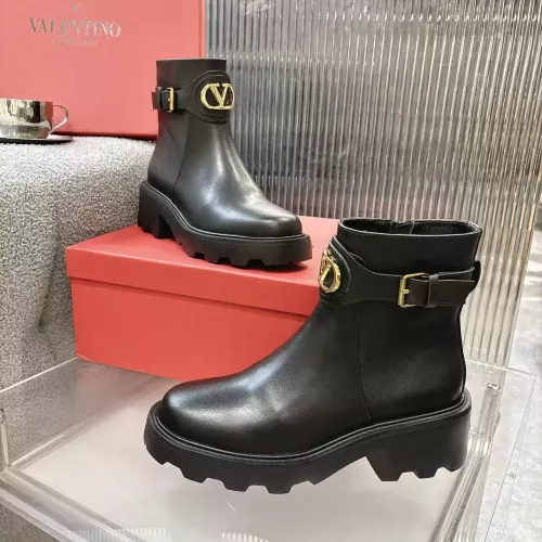 Replica Valentino Boots For Women #1368608 $115.00 USD for Wholesale