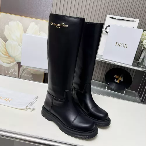 Replica Christian Dior Boots For Women #1368643 $155.00 USD for Wholesale
