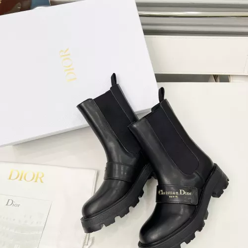 Replica Christian Dior Boots For Women #1368644 $115.00 USD for Wholesale