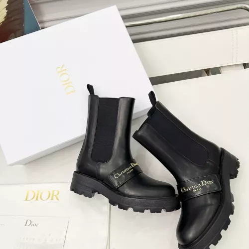 Replica Christian Dior Boots For Women #1368644 $115.00 USD for Wholesale