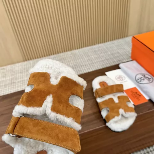 Replica Hermes Slippers For Women #1368651 $92.00 USD for Wholesale