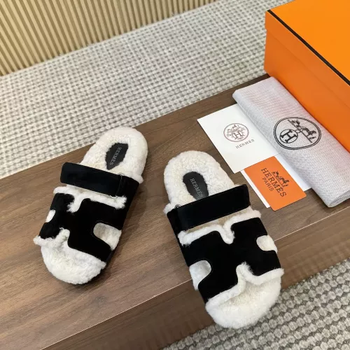 Replica Hermes Slippers For Women #1368654 $92.00 USD for Wholesale