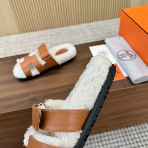 Replica Hermes Slippers For Women #1368655 $92.00 USD for Wholesale