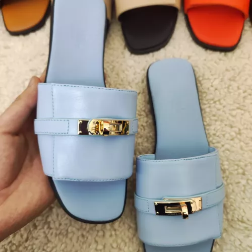 Hermes Slippers For Women #1368669 $85.00 USD, Wholesale Replica Hermes Slippers