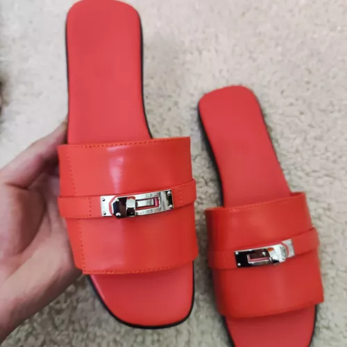 Hermes Slippers For Women #1368670 $85.00 USD, Wholesale Replica Hermes Slippers
