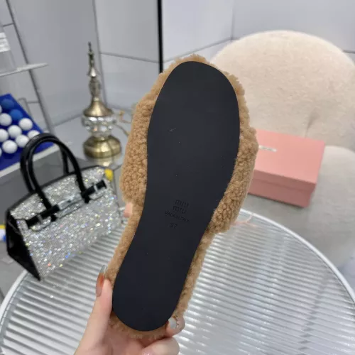 Replica MIU MIU Slippers For Women #1368696 $88.00 USD for Wholesale