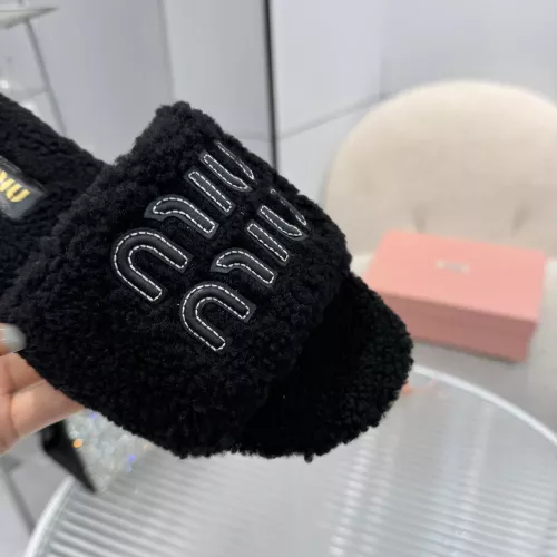 Replica MIU MIU Slippers For Women #1368697 $88.00 USD for Wholesale