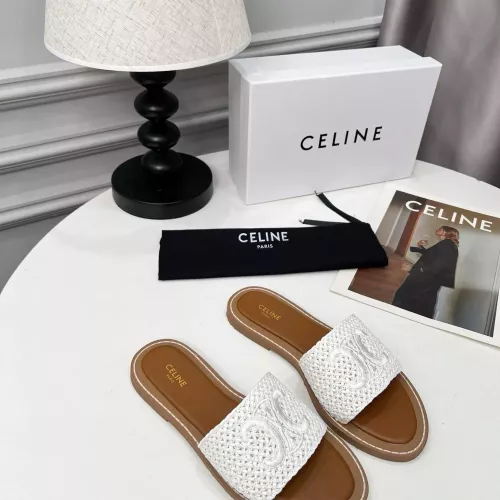 Replica Celine Slippers For Women #1368698 $76.00 USD for Wholesale