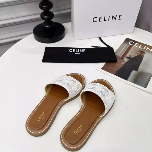 Replica Celine Slippers For Women #1368698 $76.00 USD for Wholesale