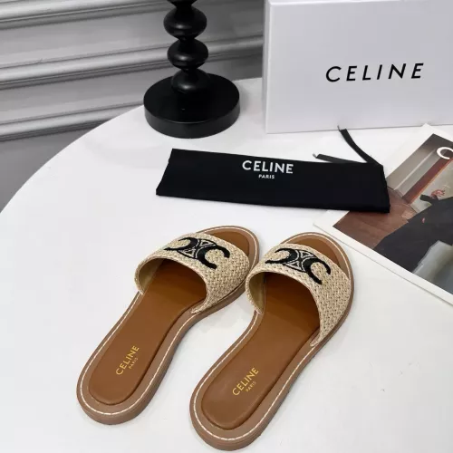 Replica Celine Slippers For Women #1368699 $76.00 USD for Wholesale