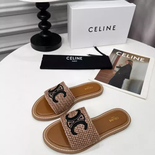 Celine Slippers For Women #1368700 $76.00 USD, Wholesale Replica Celine Slippers