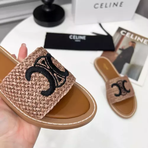 Replica Celine Slippers For Women #1368700 $76.00 USD for Wholesale