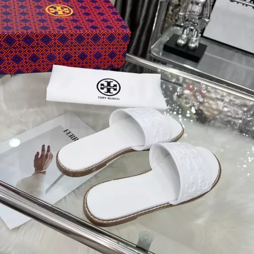 Replica Tory Burch TB Slippers For Women #1368702 $82.00 USD for Wholesale