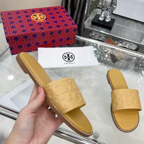 Replica Tory Burch TB Slippers For Women #1368703 $82.00 USD for Wholesale