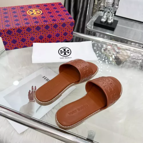 Replica Tory Burch TB Slippers For Women #1368705 $82.00 USD for Wholesale