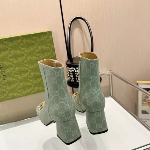 Replica Gucci Boots For Women #1368716 $100.00 USD for Wholesale