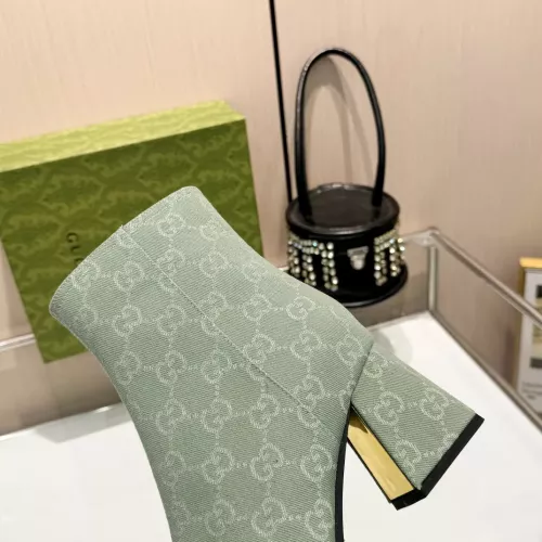 Replica Gucci Boots For Women #1368716 $100.00 USD for Wholesale