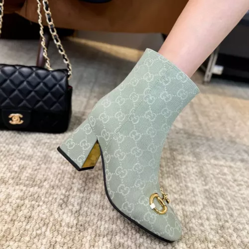Replica Gucci Boots For Women #1368716 $100.00 USD for Wholesale