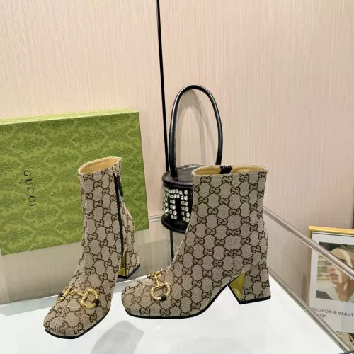 Replica Gucci Boots For Women #1368719 $100.00 USD for Wholesale