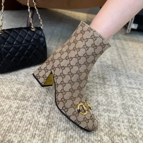 Replica Gucci Boots For Women #1368719 $100.00 USD for Wholesale