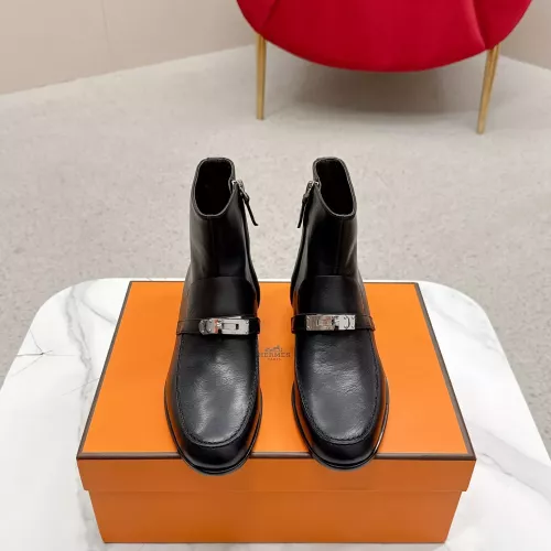 Replica Hermes Boots For Women #1368722 $132.00 USD for Wholesale