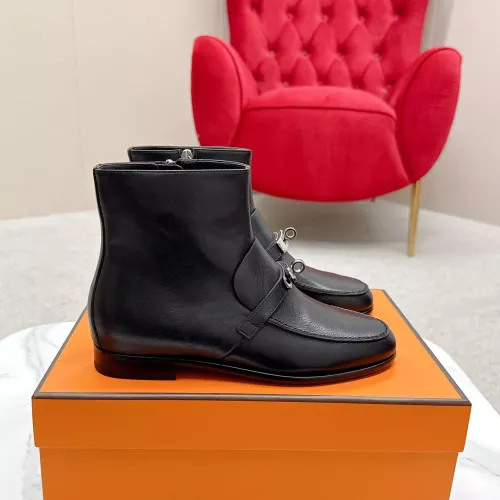 Replica Hermes Boots For Women #1368722 $132.00 USD for Wholesale