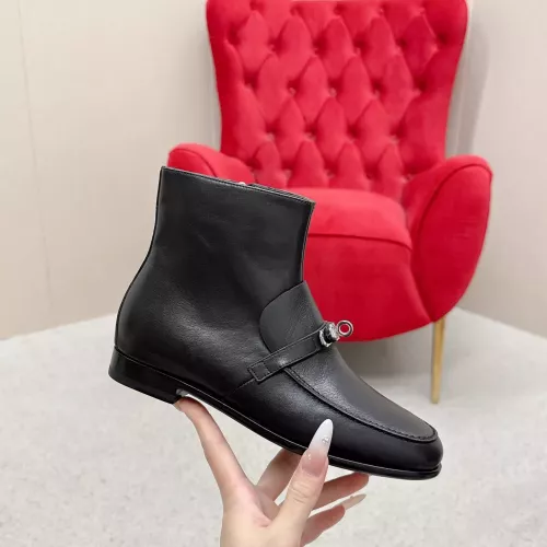 Replica Hermes Boots For Women #1368722 $132.00 USD for Wholesale