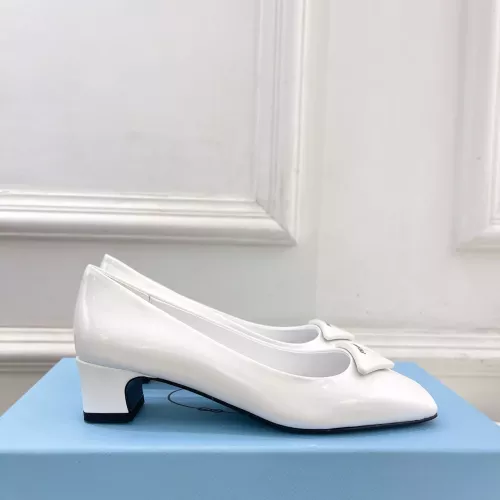 Replica Prada High-heeled Shoes For Women #1368724 $108.00 USD for Wholesale