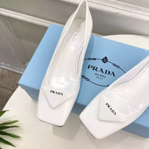 Replica Prada High-heeled Shoes For Women #1368724 $108.00 USD for Wholesale