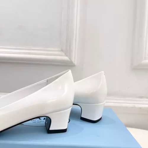 Replica Prada High-heeled Shoes For Women #1368724 $108.00 USD for Wholesale