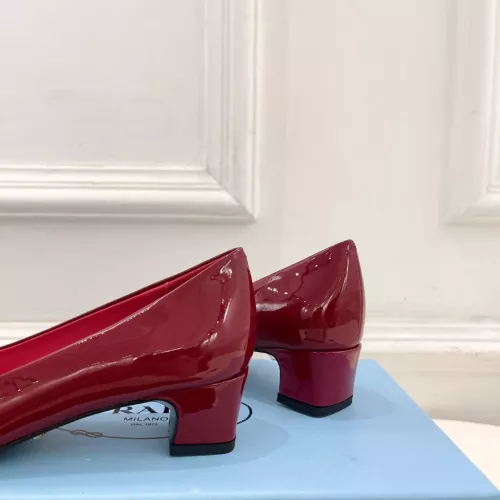 Replica Prada High-heeled Shoes For Women #1368725 $108.00 USD for Wholesale