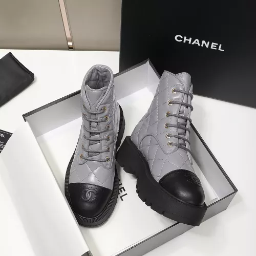 Replica Chanel Boots For Women #1368729 $115.00 USD for Wholesale