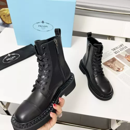 Replica Prada Boots For Women #1368743 $115.00 USD for Wholesale